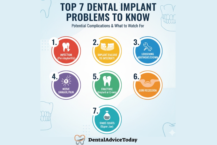 Top 7 Dental Implant Problems to Know